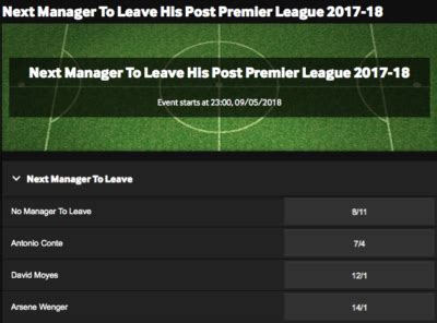 manager betting|Football Manager Betting ᐉ Odds & Tips For Bets On Managers.